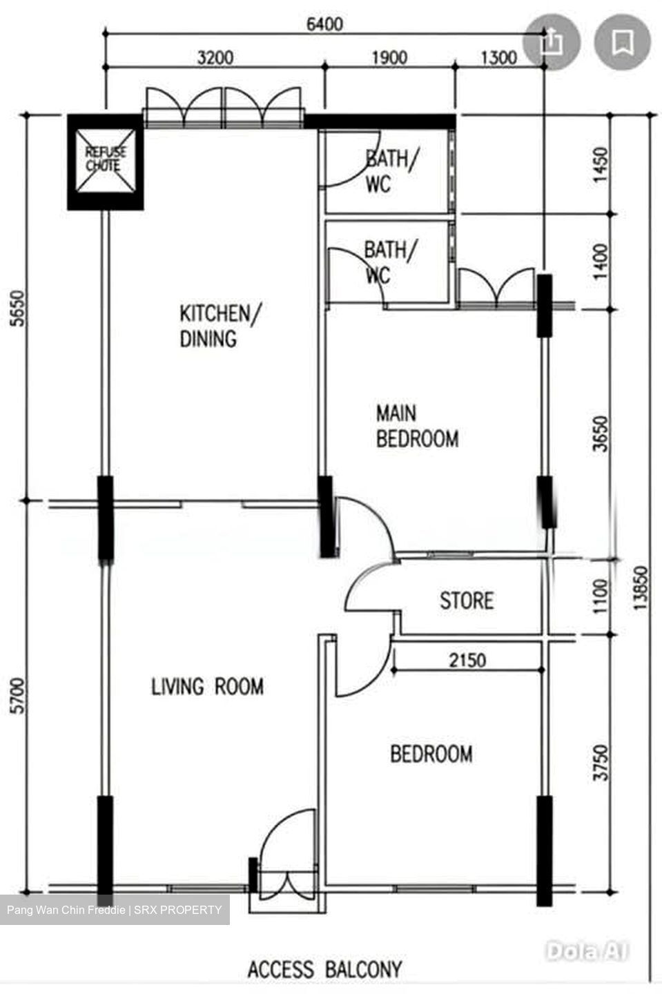 Blk 704 West Coast Road (Clementi), HDB 3 Rooms #588237601